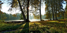 Утром осенним....... / Шуваловский парк. Октябрь