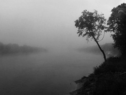 &nbsp; / утренний туман на реке