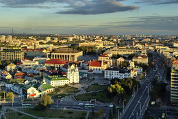 &nbsp; / Вид на Верхний город.Минск