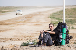 жизнь в дороге / Казахстан