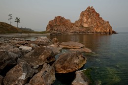 Просто БАЙКАЛ / Остров Ольхон. Скала Шаманка. Озеро Байкал. Утро, август 2016 года.