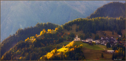 Сolle Santa Lucia. / Осень в Доломитовых Альпах.