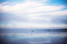 Там за туманами / озеро Пено, Тверская область, лето 2017