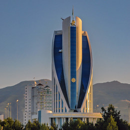 Ашхабад-город в котором я живу #5 / Здание министерства здравоохранения Туркменистана.