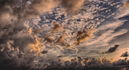 Ветер перемен. / Облака красивые на пляже в Канкуне-2014г
