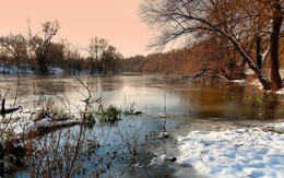 Первый лёд на реке / Первый лёд на реке