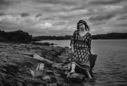 Простые заботы / жанровый портрет