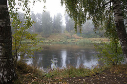 Осень на реке Оредеж / Вырица.
