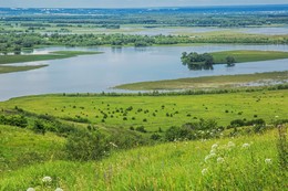 Свияжские просторы / дельта реки Свияга,Татарстан