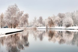 Зимние красоты / Зима в Серебрянке. Улица Горовца.