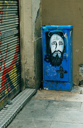 Квадратное настроение / На одной из улочек Барселоны