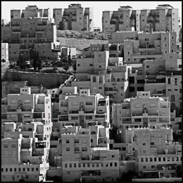 Квадратное настроение / Жилые кварталы Вифлеема. Палестина.