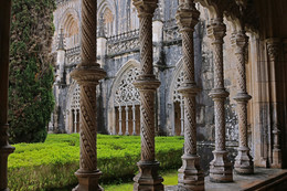 Мануэлино / Клуатр монастыря в Баталье, стиль мануэлино.