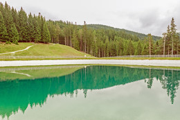 Отражение / Озеро в Stubei Tall