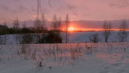 Январское утреннее солнце / Январское утреннее солнце