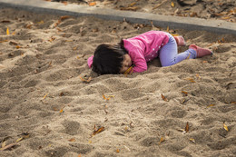 Выспаться на песочке.... / Калифорния. Зима. Декабрь. (из серии "У озера")