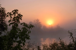 Осенний рассвет. / ***