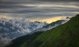 Горы и облака / Зап. Кавказ