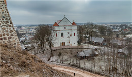 Костел Преображения Господнего в Новогрудке / Храм был заложен, как полагают, в 1395 году князем Витовтом на месте языческого капища.