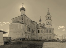 Введенская церковь. / Торжок. Церковь Введения Пресвятой Богородицы во Храм в Борисоглебском монастыре (1620 г)