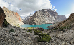 На озере Большое Алло / Таджикистан