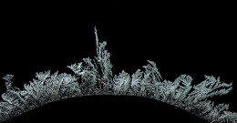 Ледяной лес / На окне Д.Мороза узоры