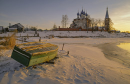 Благодать . / Морозный ,крещенский день в селе Дунилово .