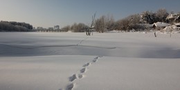 Не первый снег / За ручьём, окраина Сургута