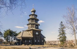 Храм на окраине. / Церковь Иконы Божией Матери Тихвинская в Торжке. 1833 г.