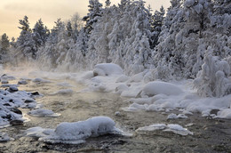 Январь. / Бурятия Аршан Минеральные источники