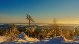 Утренняя панорама / Зимний рассвет