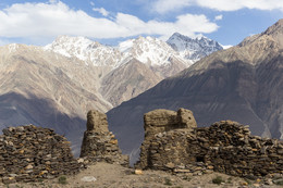 Каахка-Кала / Руины крепости Каахка-Кала Крепость Каахка-кала. III век до н.э. Ямчун. Памир. Таджикистан.
