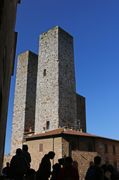 Башни и люди / Сан-Джиминьно, башни Славуччи.