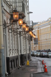 &nbsp; / Петербург фонари город улица