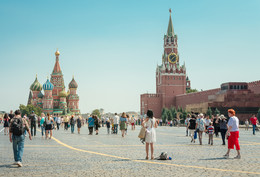 Прогулка по Красной площади. / Август 2017 год. 
Москва.