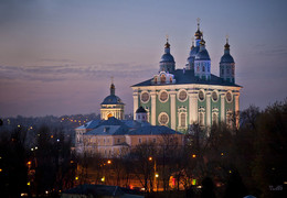 Свято-Успенский кафедральный собор...вечер... / Смоленск . вечер