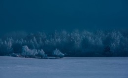 Русская зима / Не смог не остановится в этом месте. Вот такой кадр получился.