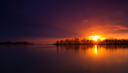 Взрывной рассвет / Калининградская обл.
