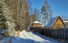 зимняя фоточка VIII / Деревня Лесное, 25 февраля 2018 года от Р. Х.