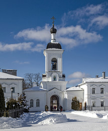 Надвратная колокольня / Надвратная колокольня Спасо-Ефросиньевского монастыря. г. Полоцк