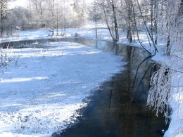 Морозное утро / Нарочанский край зимой