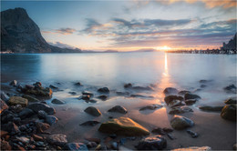 Новый день в Новом Свете / Крым, рассвет, Новый Свет.