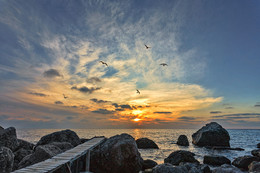 Закат / Крым,Ласпи