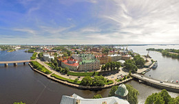 Выборг / Панорама города с башни Св.Олафа