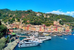 Итальянская ривьера... / город Portofino