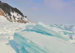 Чистейший Байкальский лёд / Чистейший Байкальский лёд из ледяных торосов