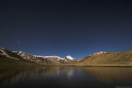 Ночной Кандыкуль / Памир, Таджикистан. 4300м