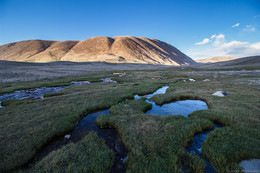Холодные реки высокогорья / Памир. Таджикистан. оз. Кандыкуль 4300м