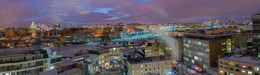 Вечерний Город / АРТ Плей - панорама города.