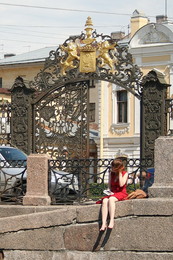 В лучах солнца / Санкт-Петербург.